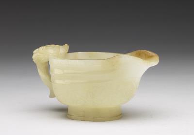 图片[3]-Jade yi water vessel, Qing dynasty (1644-1911)-China Archive